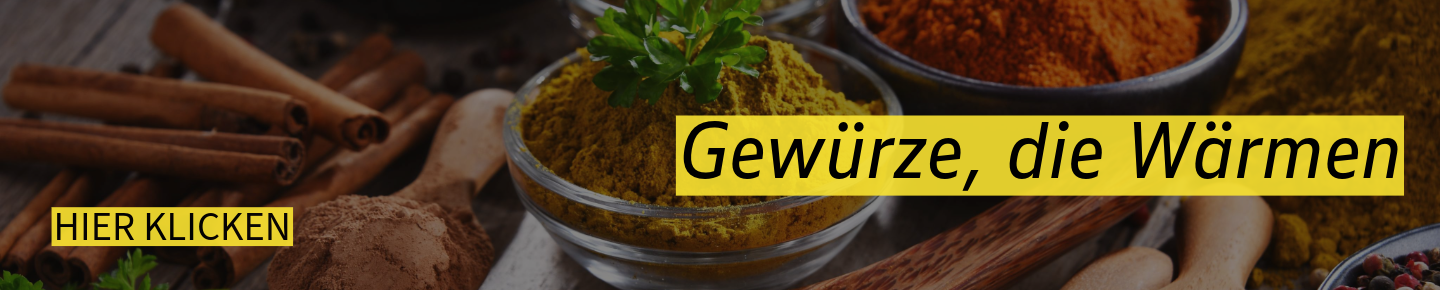 Gewürze, die Wärmen